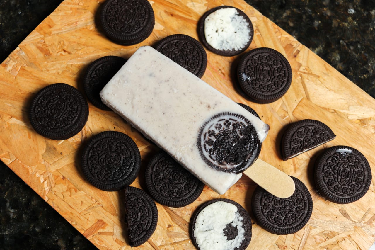Paleta Americana con Oreo
