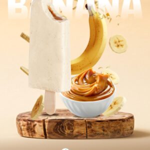 Paleta Banana split